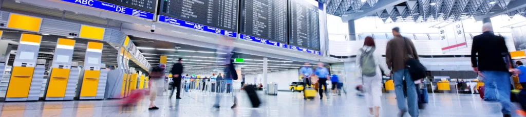 "Aeroporto em inglês"