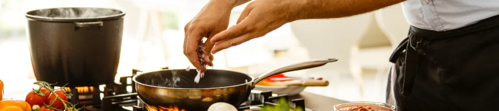 "Cozinheiro em inglês"